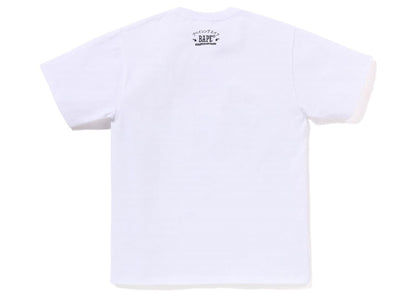 BAPE Japan Big Ape Head City Tee White