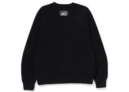 BAPE Japan Big Ape Head Crewneck Black