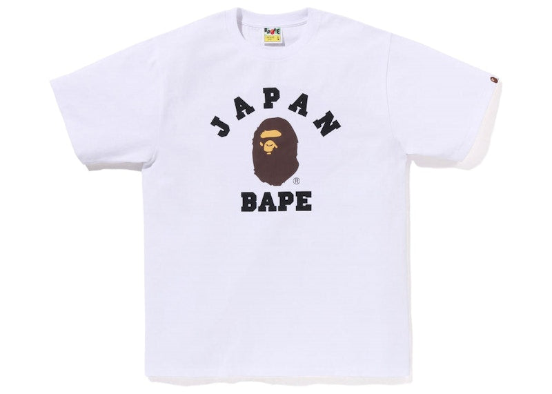 BAPE Japan College City Tee White