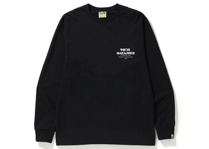 BAPE Japan Culture Daruma L/S Tee Black