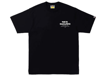 BAPE Japan Culture Kanji Ape Head Tee Black