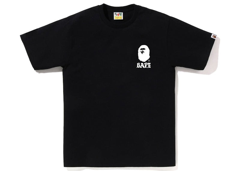 BAPE Japan Culture Lettered Tee Black