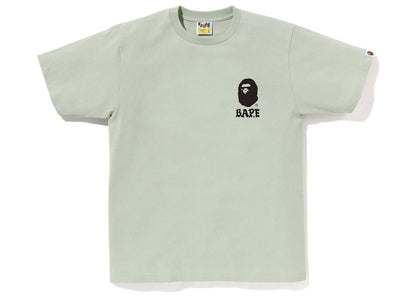 BAPE Japan Culture Lettered Tee Green