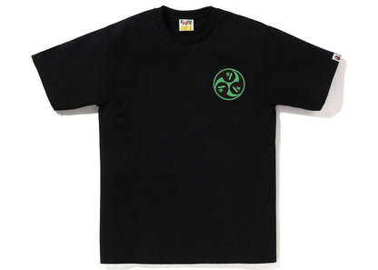 BAPE Japan Culture Mitsudomoe Tee Black