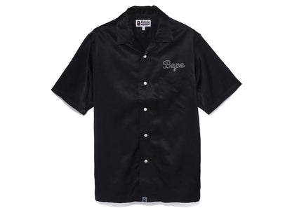 BAPE Japan Culture Open Collor Shirt Black