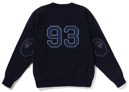 BAPE Japan Culture Relaxed Fit Crewneck Indigo
