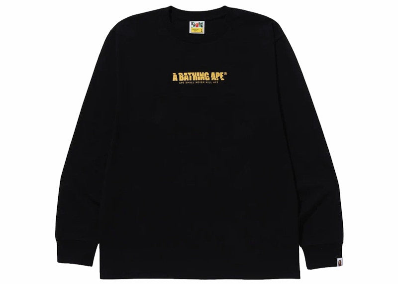 BAPE Japan Culture Souvenir L/S Tee Black