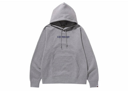 BAPE Japan Culture Souvenir Pullover Hoodie Gray