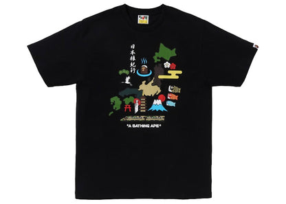 BAPE Japan Culture Tee Black