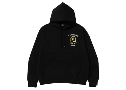 BAPE Japan Loose Fit Pullover Hoodie Black