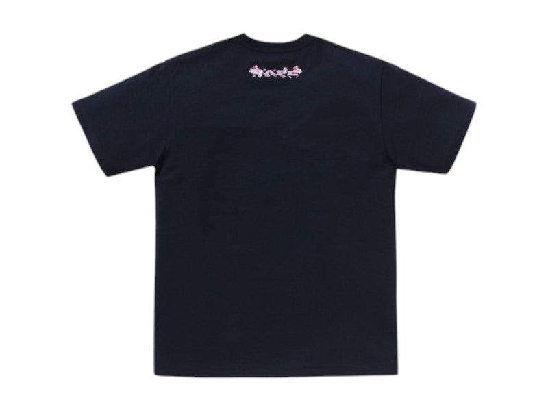 BAPE Japan Sakura Tee Navy