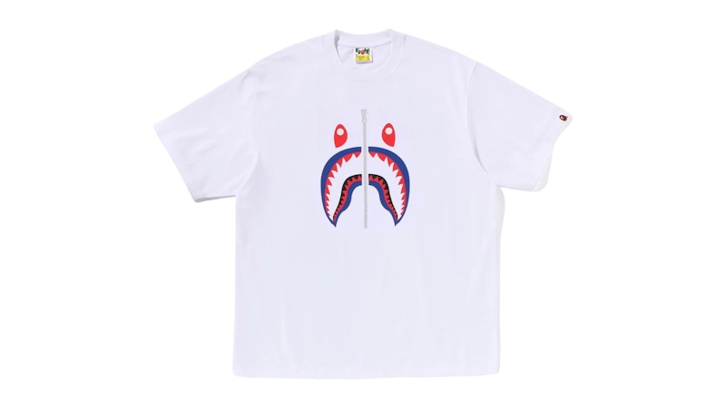 BAPE Japan Shark Tee White