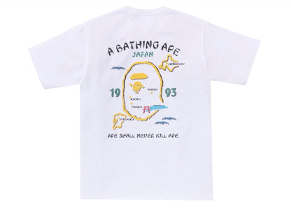 BAPE Japan Souvenir #2 Tee White