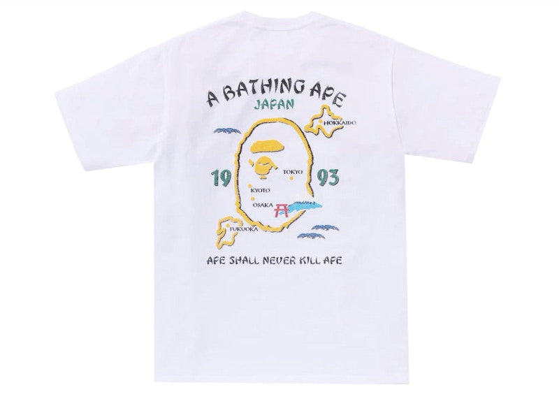 BAPE Japan Souvenir #2 Tee White