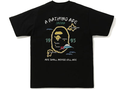 BAPE Japan Souvenir Tee (SS21) Black