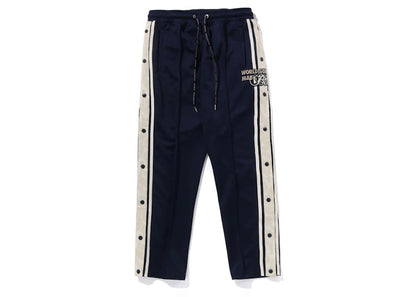 BAPE Jersey Track Pants Navy