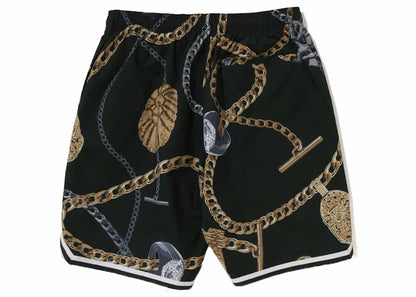 BAPE Jewels Shorts Green