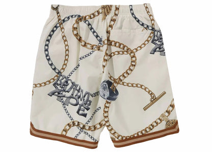 BAPE Jewels Shorts Ivory