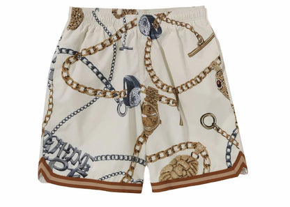 BAPE Jewels Shorts Ivory