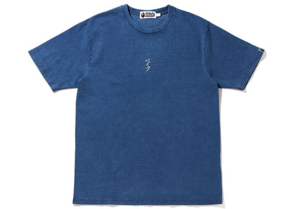 BAPE Kamon Tee Indigo