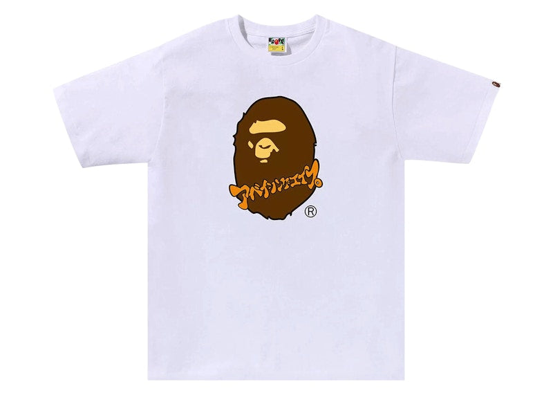 BAPE Katakana Ape Head Tee (SS24) White