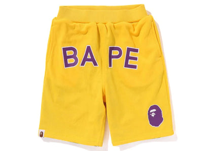 BAPE Kids' ABC Camo Mesh Reversible Shorts Blue