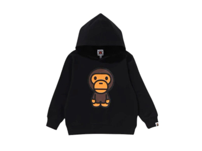BAPE Kids Baby Milo Pullover Hoodie Black