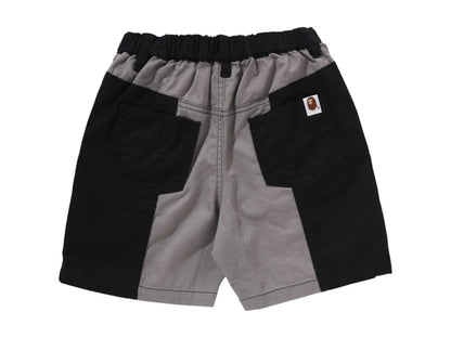 BAPE Kids Baby Milo Western Shorts Black