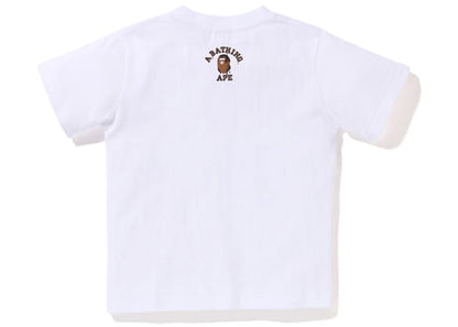 BAPE Kids Valentine Chocolate Ape Head Tee (SS23) White