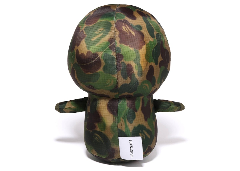BAPE Kids x Readymade ABC Camo Baby Milo Plush Doll (M) Army Green