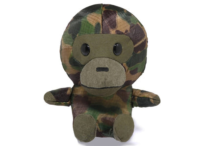 BAPE Kids x Readymade ABC Camo Baby Milo Plush Doll (S) Army Green