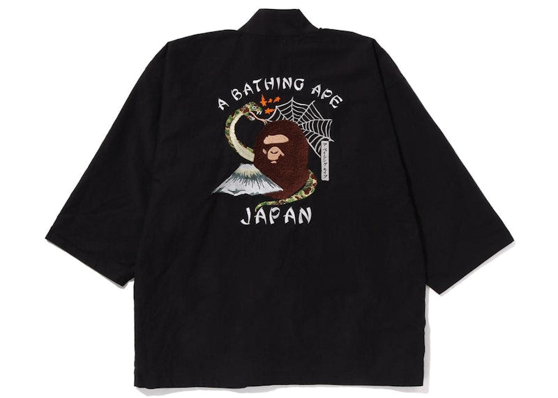 BAPE Kimono Jacket Black