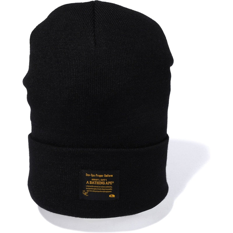 BAPE Knit Cap (FW19) Black
