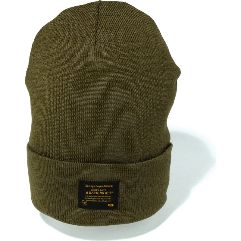 BAPE Knit Cap (FW19) Olive
