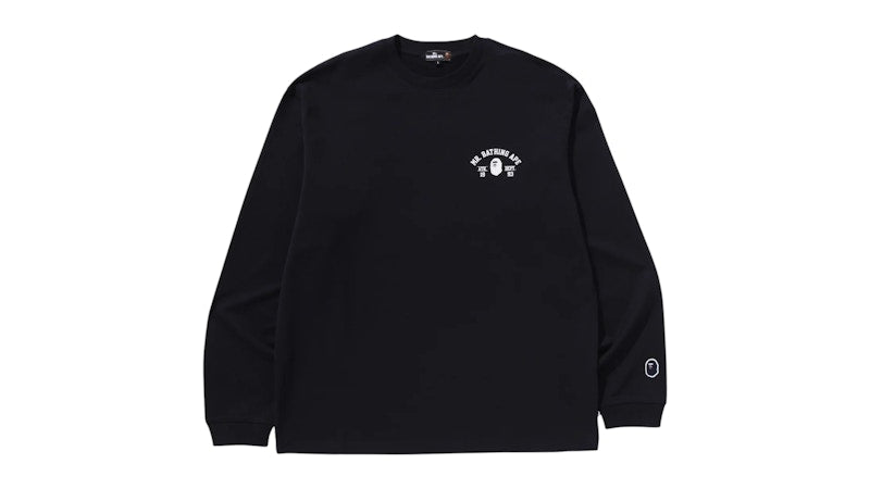 BAPE L/S Print II Tee Navy
