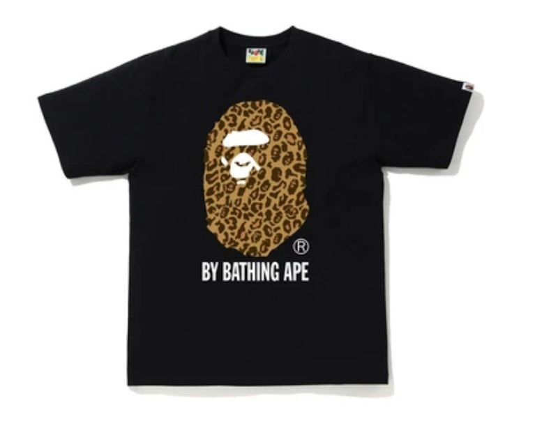 BAPE Leopard By Bathing Ape Tee Black/Yellow