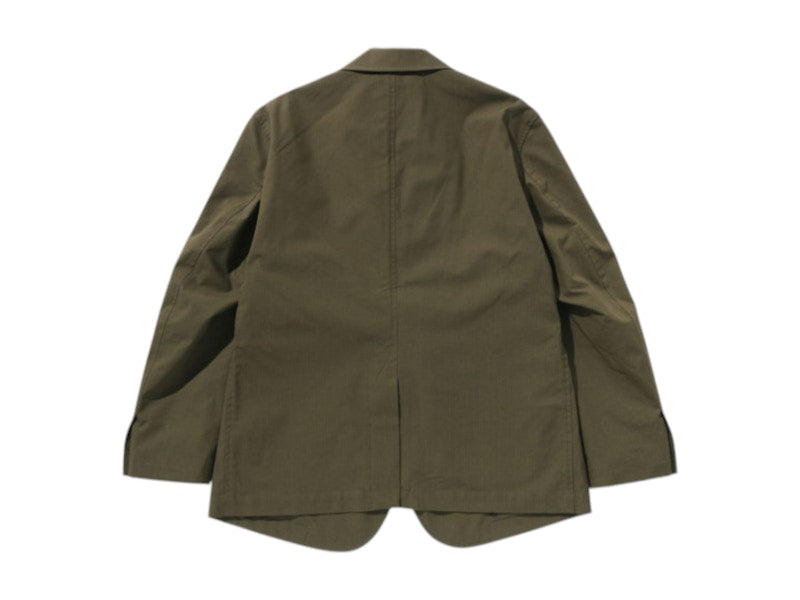 BAPE Light Metal Button Blazer Jacket Olive