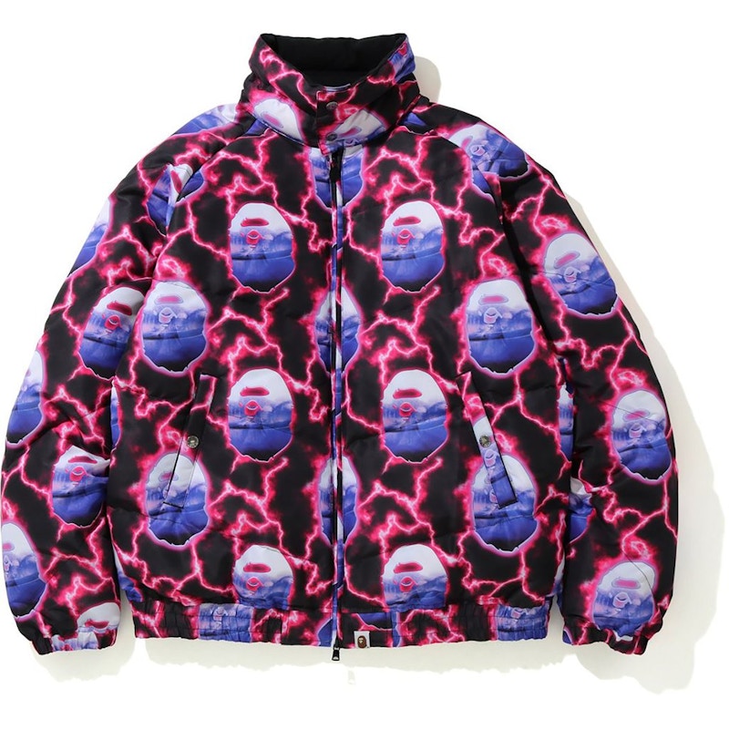 BAPE Lightening Down Jacket Black