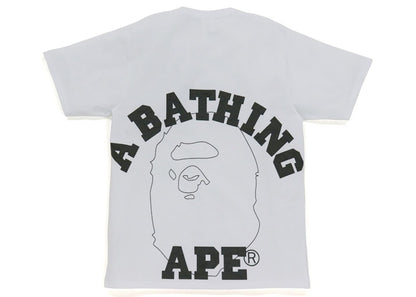 BAPE Line 1st Camo Face Over College Tee White/Black