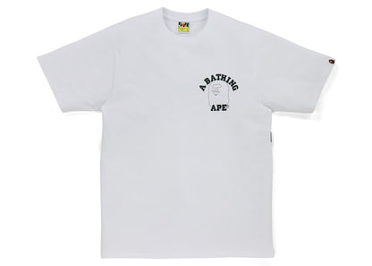 BAPE Line 1st Camo Face Over College Tee White/Green