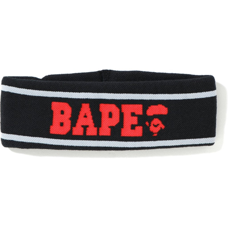 BAPE Logo Headband Black/Red