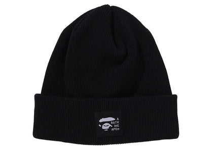 BAPE Logo Knit Cap (FW24) Black