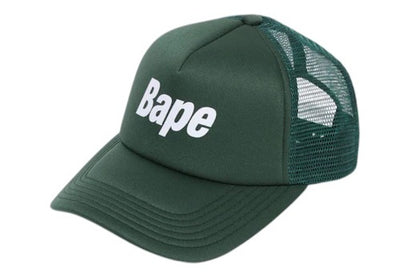 BAPE Logo Mesh Cap (SS25) Green