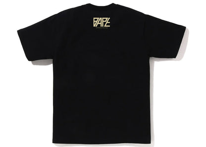 BAPE Logo Monogram Tee Black Beige