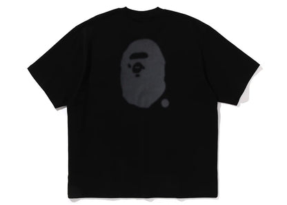 BAPE Logo Relaxed Fit Tee Black
