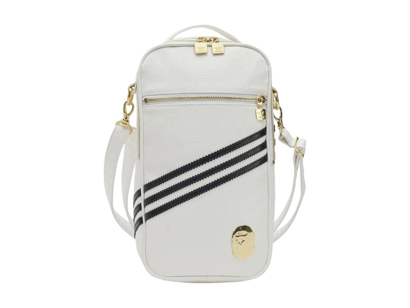 BAPE x adidas Logo Sling Bag Multicolor