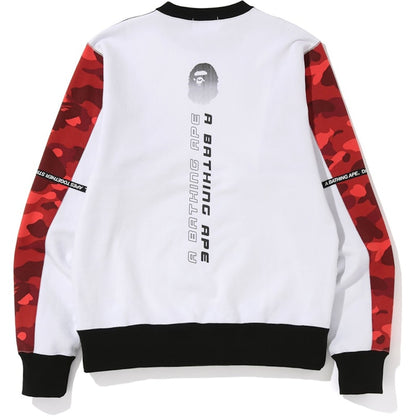 BAPE Logo Tape Crewneck (FW19) White