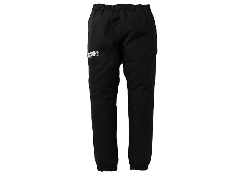 BAPE Logo Track Pants Black