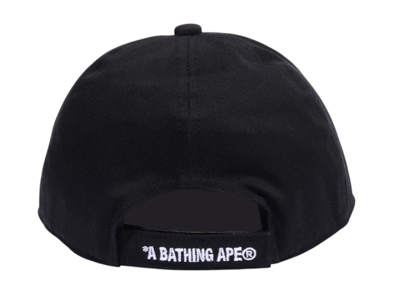 BAPE Logo Trucker Cap Black