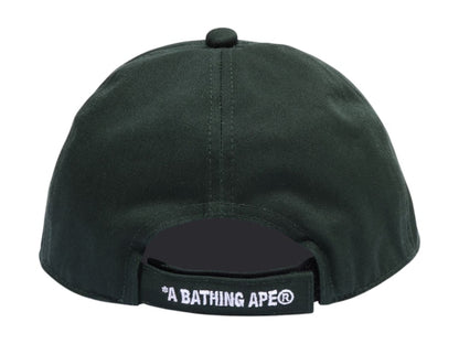 BAPE Logo Trucker Cap Olivedrab
